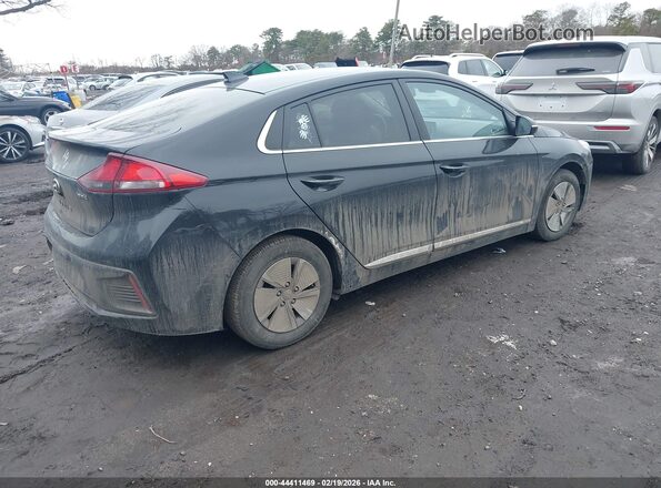 KMHC75LC7NU285772 2022 HYUNDAI IONIQ HYBRID Black Задня права чверть