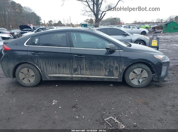 KMHC75LC7NU285772 2022 HYUNDAI IONIQ HYBRID Black Вид задньої частини салону