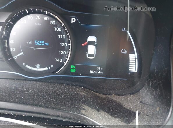 KMHC75LC8JU098549 2018 HYUNDAI IONIQ HYBRID Gray 