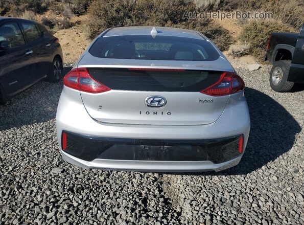 KMHC75LCXHU057706 2017 HYUNDAI IONIQ Silver Widok z tyłu