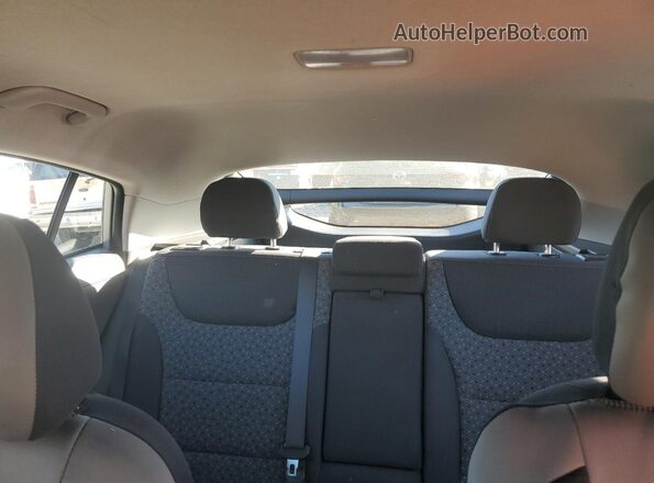 KMHC75LCXHU057706 2017 HYUNDAI IONIQ Silver Widok tylnych siedzeń