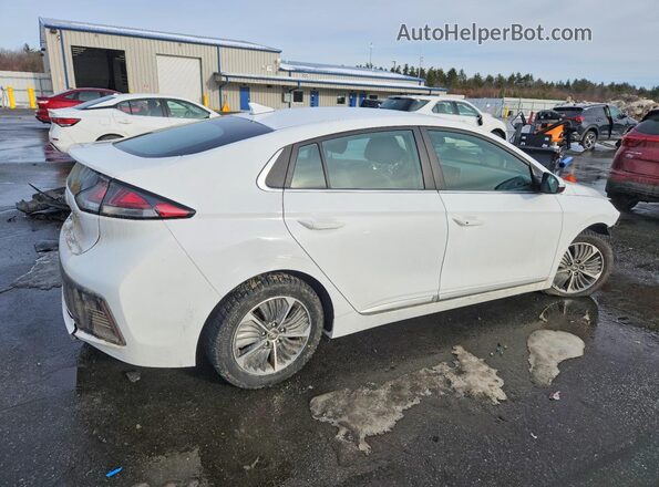 KMHC75LD0MU248229 2021 HYUNDAI IONIQ White უკანა მარჯვენა