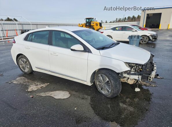 KMHC75LD0MU248229 2021 HYUNDAI IONIQ White წინა მარჯვენა