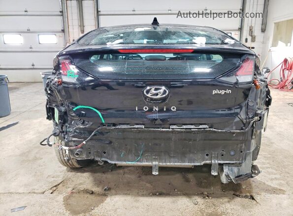 KMHC75LD1MU249776 2021 HYUNDAI IONIQ Black Widok z tyłu