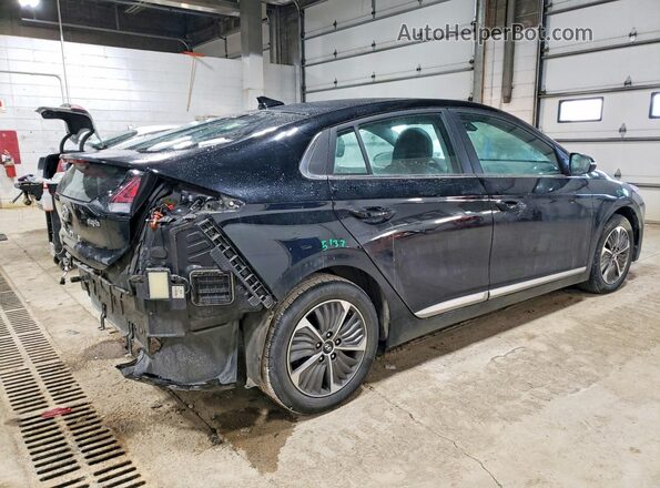KMHC75LD1MU249776 2021 HYUNDAI IONIQ Black Tył prawy