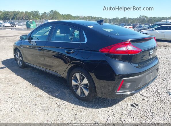 KMHC75LD2KU161820 2019 HYUNDAI IONIQ PLUG-IN HYBRID Black უკანა მარცხენა