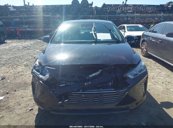KMHC75LD2KU161820 2019 HYUNDAI IONIQ PLUG-IN HYBRID Black წინა პანელის ხედი