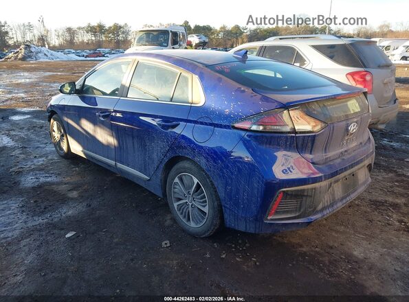 KMHC75LD2NU276602 2022 HYUNDAI IONIQ PLUG-IN HYBRID Blue Հետևի ձախ