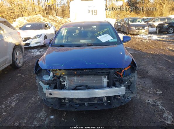 KMHC75LD2NU276602 2022 HYUNDAI IONIQ PLUG-IN HYBRID Blue Սարքավորումների վահանակի տեսք