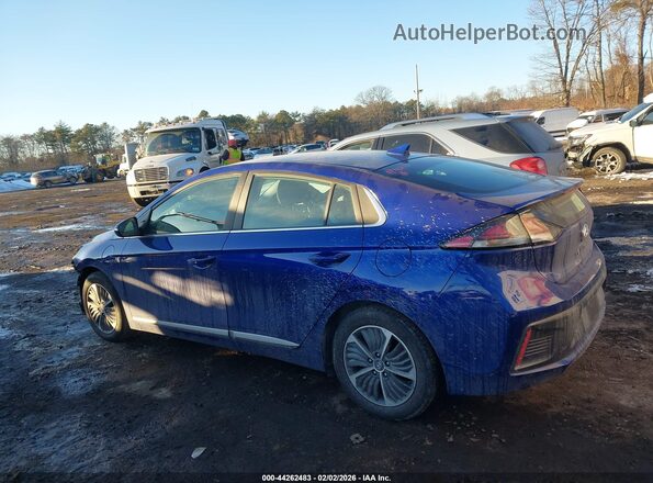 KMHC75LD2NU276602 2022 HYUNDAI IONIQ PLUG-IN HYBRID Blue Սալոնի 360 աստիճան տեսք