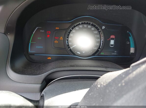KMHC75LD3KU160000 2019 HYUNDAI IONIQ PLUG-IN HYBRID Silver Հետևի նստատեղերի տեսք