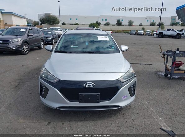 KMHC75LH3KU048879 2019 HYUNDAI IONIQ ELECTRIC Silver Widok zestawu wskaźników