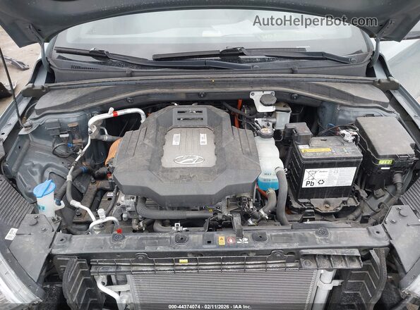 KMHC75LJXLU073993 2020 HYUNDAI IONIQ ELECTRIC Turquoise უკანა ხედი