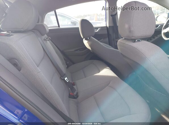 KMHC85LC4NU269719 2022 HYUNDAI IONIQ HYBRID Blue VIN კოდის სტიკერის ხედი