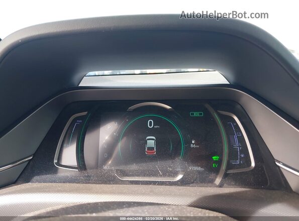 KMHC85LC4NU269719 2022 HYUNDAI IONIQ HYBRID Blue უკანა სავარძლების ხედი