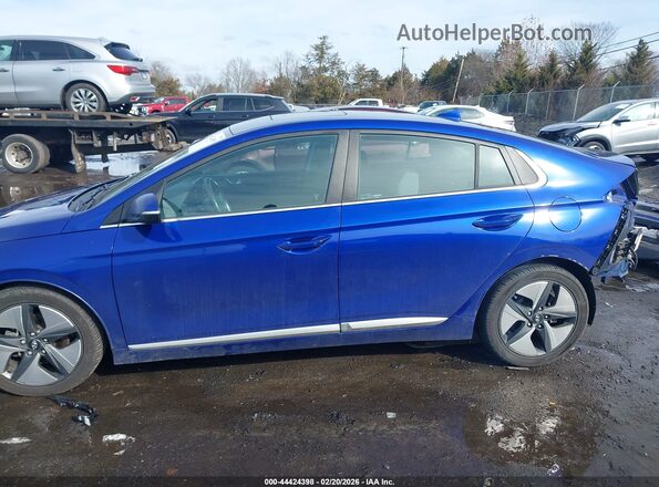 KMHC85LC4NU269719 2022 HYUNDAI IONIQ HYBRID Blue 