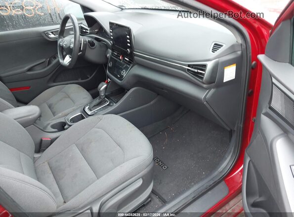 KMHC85LC8NU266497 2022 HYUNDAI IONIQ HYBRID Красный Вид салона спереди