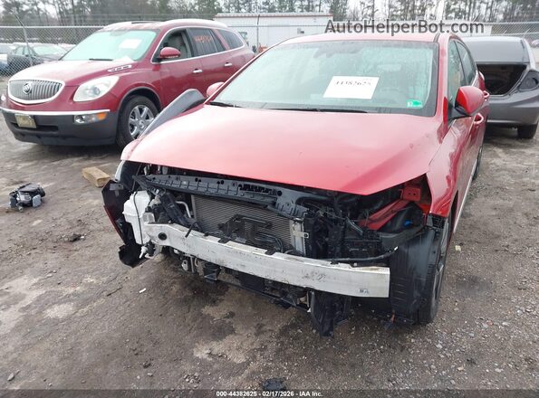 KMHC85LC8NU266497 2022 HYUNDAI IONIQ HYBRID Красный Вид спереди