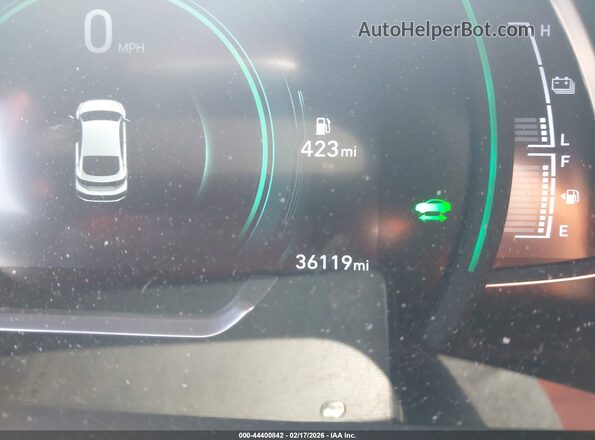 KMHC85LCXLU232882 2020 HYUNDAI IONIQ HYBRID Red 