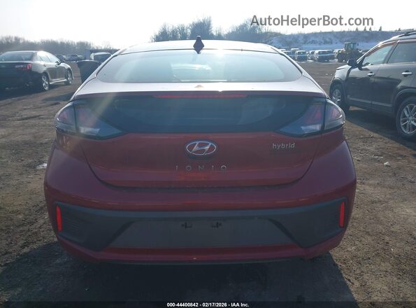KMHC85LCXLU232882 2020 HYUNDAI IONIQ HYBRID Red 