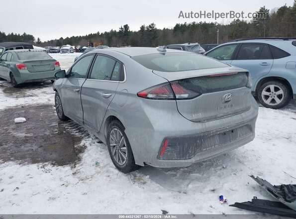 KMHC85LJXLU061386 2020 HYUNDAI IONIQ ELECTRIC Silver Trasero izquierdo