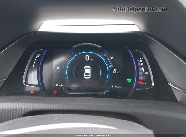 KMHC85LJXLU061386 2020 HYUNDAI IONIQ ELECTRIC Silver Vista de los asientos traseros