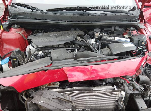KMHCT4AE2GU120788 2016 HYUNDAI ACCENT Red უკანა ხედი