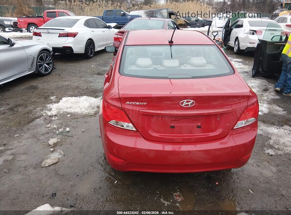 KMHCT4AE2GU120788 2016 HYUNDAI ACCENT Red 