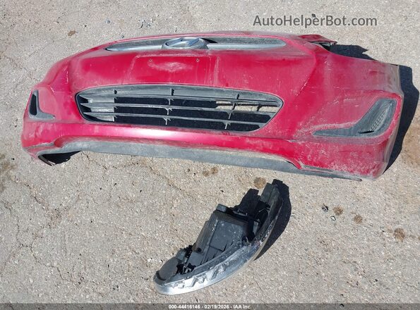KMHCT4AE3GU975631 2016 HYUNDAI ACCENT Red Vista del cuadro de instrumentos