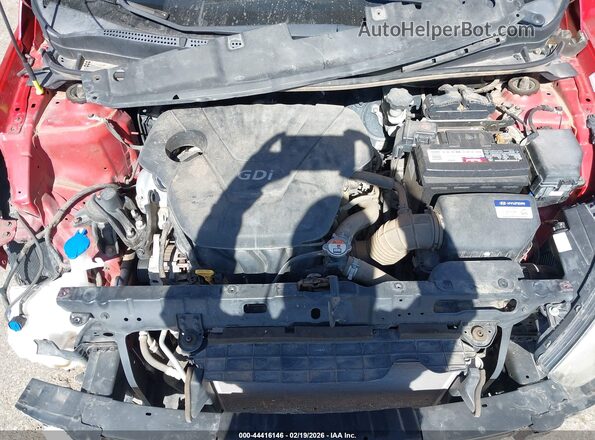 KMHCT4AE3GU975631 2016 HYUNDAI ACCENT Red Vista trasera