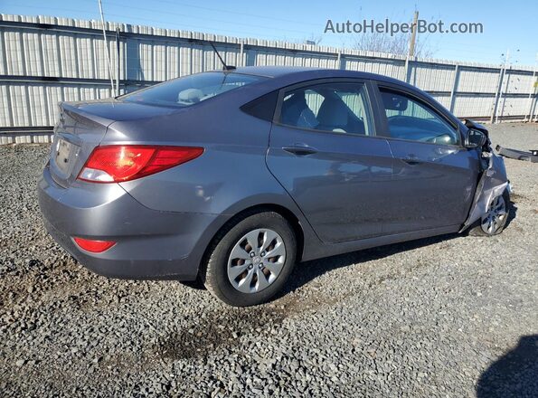 KMHCT4AE3HU310441 2017 HYUNDAI ACCENT Gray Rear right