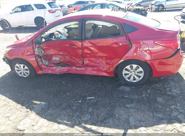 KMHCT4AE5GU128531 2016 HYUNDAI ACCENT Red 
