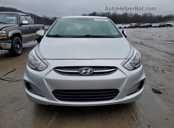 KMHCT4AE5HU281847 2017 HYUNDAI ACCENT Silver Вид спереду