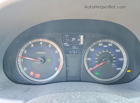 KMHCT4AE9GU972779 2016 HYUNDAI ACCENT Blue ხელსაწყოთა პანელის ხედი