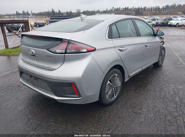 KMHCX5LD6MU250096 2021 HYUNDAI IONIQ PLUG-IN HYBRID Silver Trasero derecho
