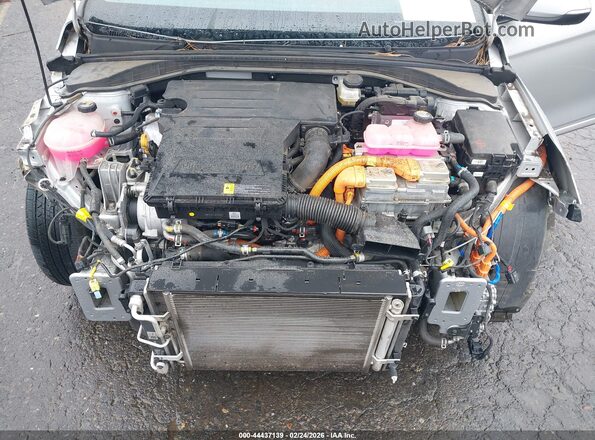 KMHCX5LD6MU250096 2021 HYUNDAI IONIQ PLUG-IN HYBRID Silver Vista trasera