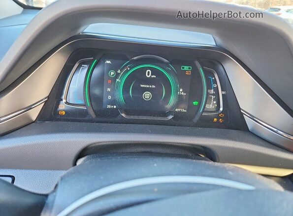 KMHCX5LD9MU259441 2021 HYUNDAI IONIQ Charcoal Instrument cluster view