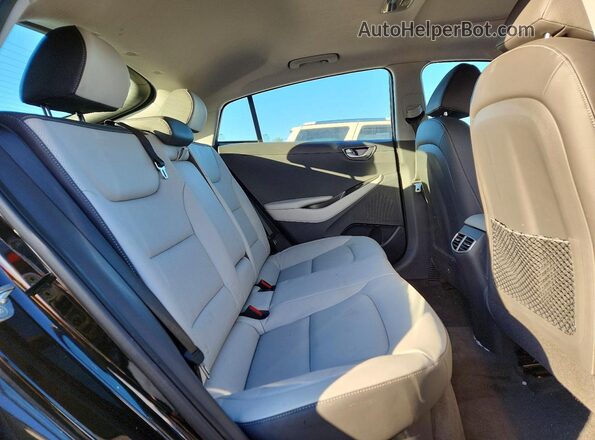 KMHCX5LD9MU259441 2021 HYUNDAI IONIQ Charcoal Rear seats view