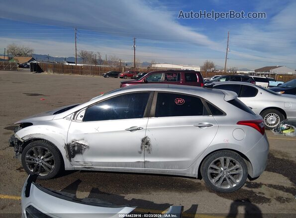 KMHD35LH0HU358318 2017 HYUNDAI ELANTRA GT Серый Передняя левая четверть