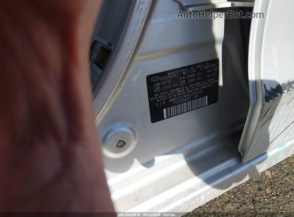 KMHD35LH0HU358318 2017 HYUNDAI ELANTRA GT Серый Вид подкапотного пространства