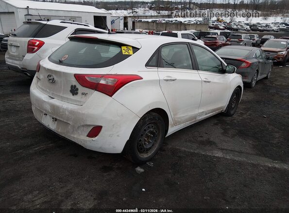 KMHD35LH2GU323293 2016 HYUNDAI ELANTRA GT Белый Задняя правая четверть