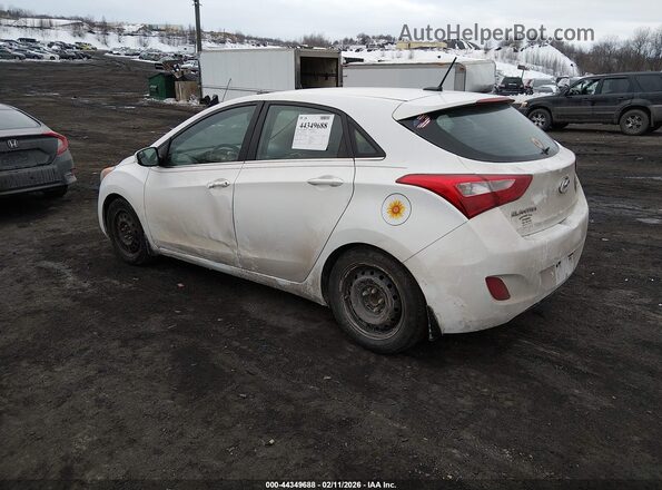 KMHD35LH2GU323293 2016 HYUNDAI ELANTRA GT Белый Задняя левая четверть