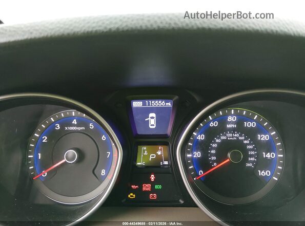 KMHD35LH2GU323293 2016 HYUNDAI ELANTRA GT Белый Вид задних сидений