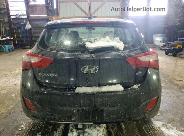 KMHD35LH3GU286805 2016 HYUNDAI ELANTRA Black Вид ззаду