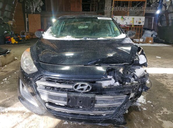 KMHD35LH3GU286805 2016 HYUNDAI ELANTRA Black Вид спереду