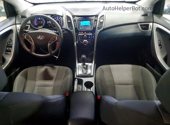 KMHD35LH3GU286805 2016 HYUNDAI ELANTRA Black Вид панелі приладів