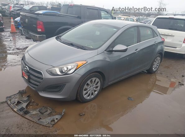 KMHD35LH3HU351864 2017 HYUNDAI ELANTRA GT Серый 