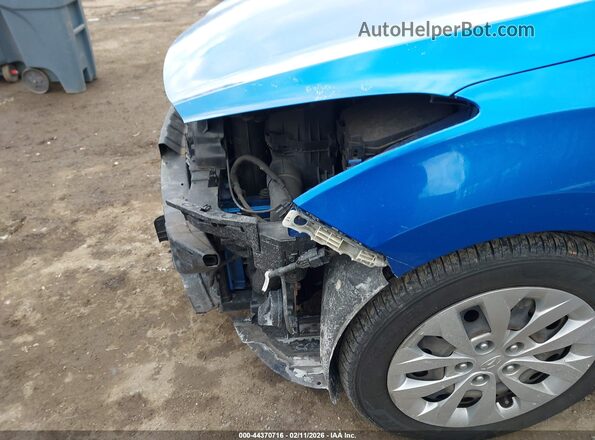 KMHD35LH3HU377591 2017 HYUNDAI ELANTRA GT Blue Vista del cuadro de instrumentos