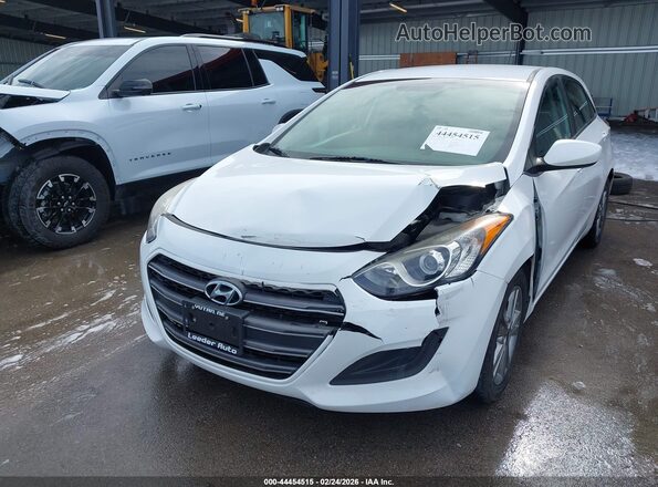 KMHD35LH3HU383732 2017 HYUNDAI ELANTRA GT White Widok z przodu