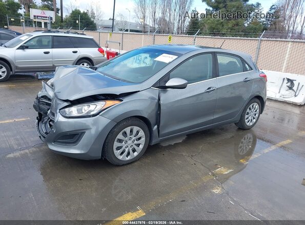 KMHD35LH5HU366351 2017 HYUNDAI ELANTRA GT Gray 